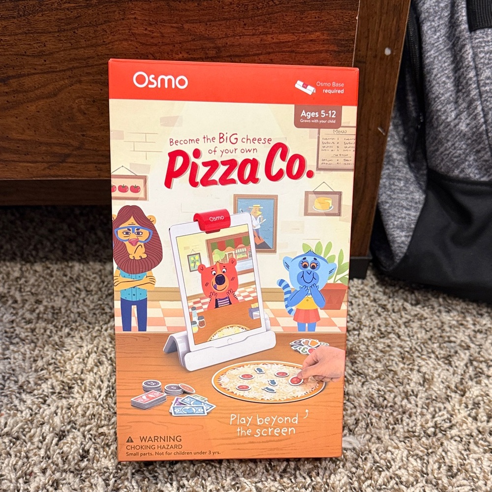 Osmo Pizza Co. Kids Educational Game - Orange Packaging